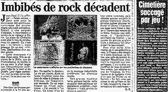 France-Soir, Mercredi 12 Juin 1996.
